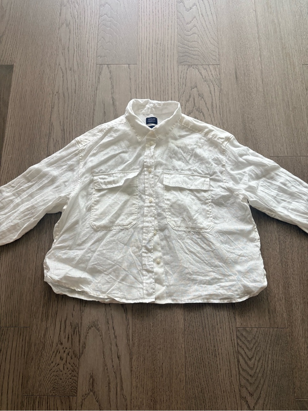 GAP White Linen Blouse